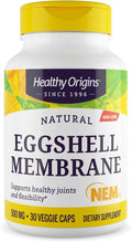 Healthy Origins Eggshell Membrane 500 mg (NEM, Non-GMO, Gluten Free, Joint Support), 60 Veggie Caps