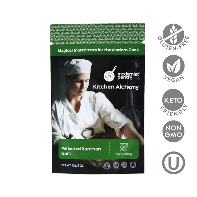 Perfected Xanthan Gum Gluten-Free Vegan OU Kosher Certified - 50g/2oz