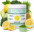 Kiala Nutrition Super Greens, Organic Greens Powder with Spirulina & Chlorella for Digestion, Gut Health, Immunity, Energy, Gluten Free, Vegan, Sugar Free, Spectra Blend, Lemon Drop, 30 Servings