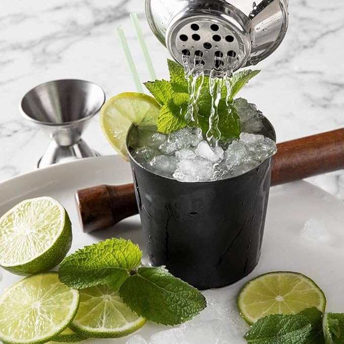 Personalized Choice Bar Shaker Boston Shaker Set | Cocktail Shaker Set Stainless Steel Martini Drink Mixer For Bartending | Drink Shakers Cocktail Essential Bar Tools For Drink Making 28 Oz