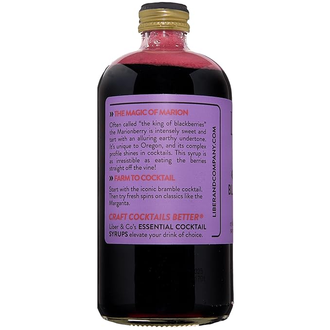 Liber & Co. Marion Blackberry Syrup (9.5 oz)