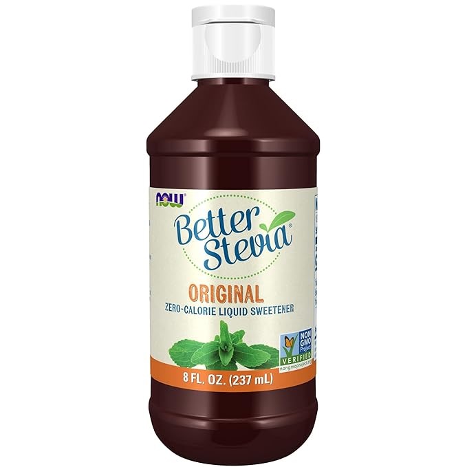 NOW Foods BetterStevia Liquid, Clear, 8 Fl Oz (P26582)