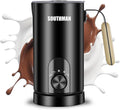 Milk Frother Electric 5 in 1 - Automatic Milk Frothers 350ml Large Capacity Milk Steamer and Frother Milk Heater and Warmer Hot & Cold Milk Foamer Maker for Latte Coffee Chocolate Machine
