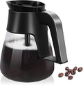 10-Cup Coffee Pot Replacement for Ninja Coffee Maker CM401 CM371 CP301, Glass Carafe with Brew-Through Lid Compatible with Ninja CM300 CM400 CP300 CM400BRN CF090 CF091 CF092 CM305 CM360