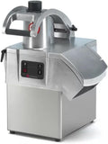 Sammic CA-31 Commercial Food Processor Vegetable Prep Machine, 1000 lbs/hr Output, Single Speed 365 RPM, Universal Hopper with Continuous Feed, Stainless Steel, Countertop Design