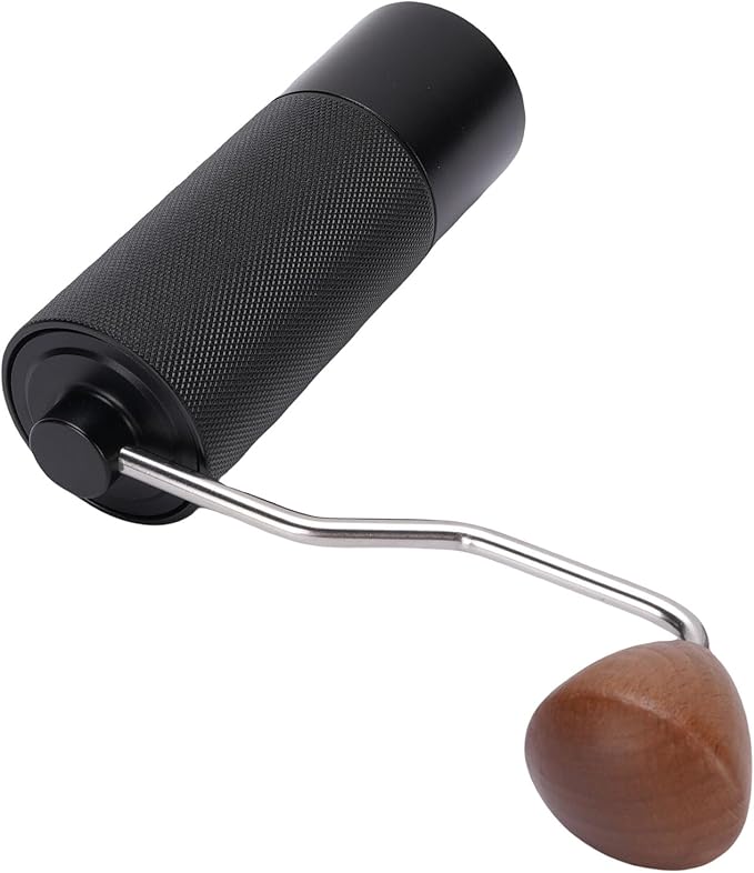 Manual Coffee Bean Grinder, Stainless Steel Handheld Coffee Machine, External Adjustment Scale for Travel