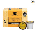 Caramel Vanilla Latte Decaf Coffee Pods by Coffee Beanery | 12ct Medium Roast Arbica Coffee