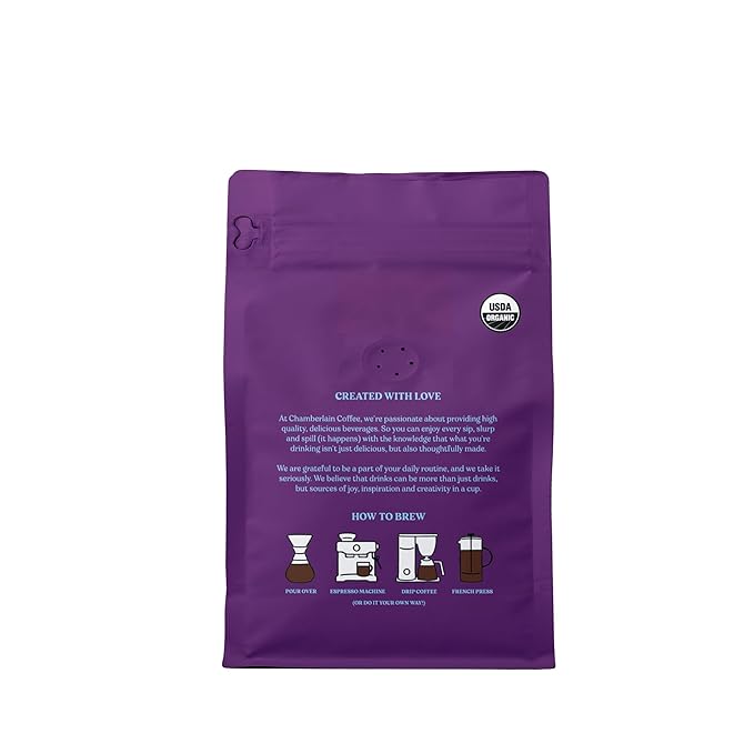 Chamberlain Coffee Fancy Mouse Espresso Blend - Extra Bold, Dark Roast, Organic Coffee, Whole Bean, 10 oz