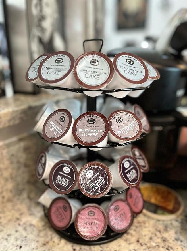 German Chocolate Cake Decaf Coffee Pods by Coffee Beanery | 192ct Bulk Flavored Decaf Coffee Pods Medium Roast Coffee