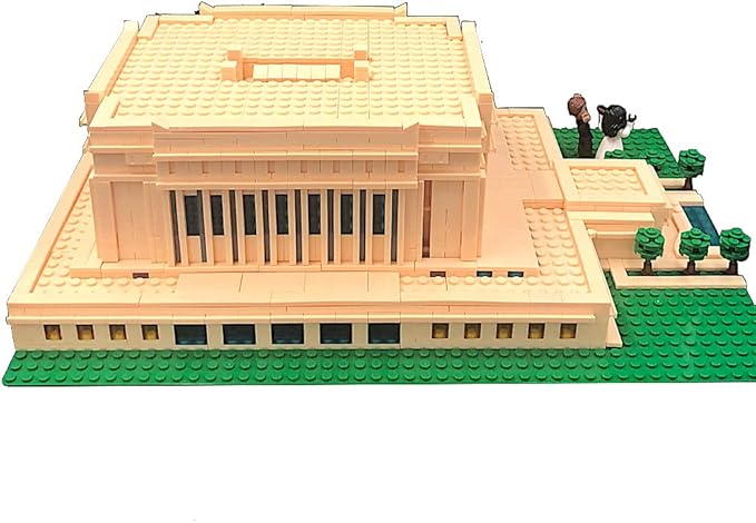 Brick'Em Young Brick'em Young Mesa Temple - 1,523 Pieces - Ages 12+