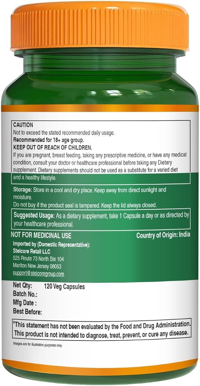 Pure Nutrition Cranberry Extract with Amla & Probiotics |120 Caps | Cranberry Extract Supports Healthy Urinary Tract Function* | Non GMO