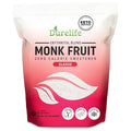 Durelife Monk Fruit Sweetener, Classic - White Sugar Substitute, Keto Diet Friendly, 1:1 Sugar Replacement, Zero Calorie, White Sugar Substitute, Classic White - 1 lb (Packaging May Vary)