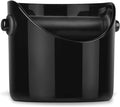 Dreamfarm Big Grindenstèin Sturdy, Compact, Modern Space-Saving Espresso Coffee Grind Knock Box -Black