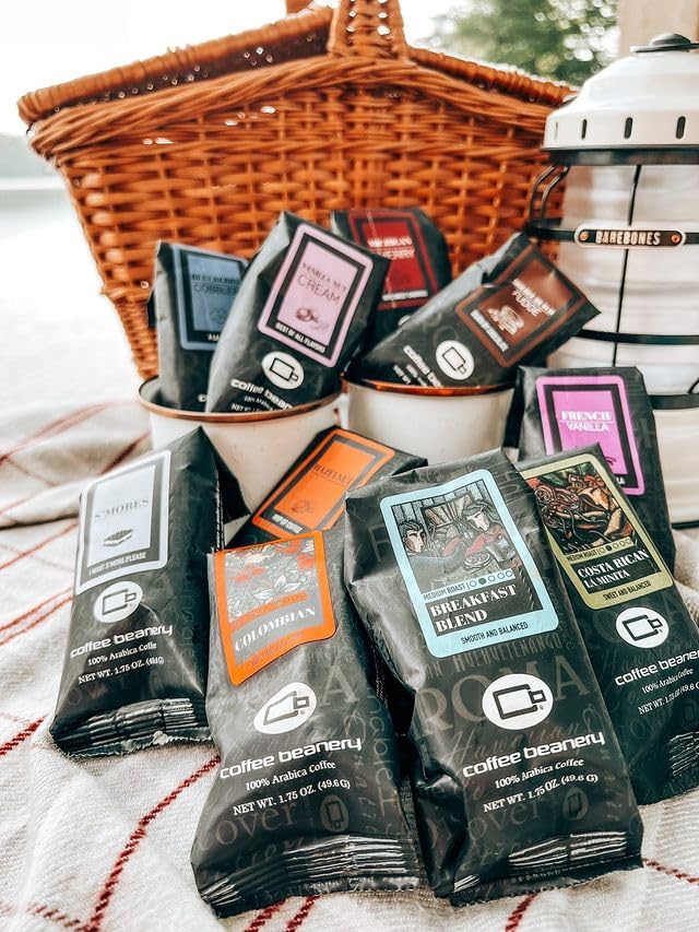 Breakfast Blend Specialty Coffee, 1-1.75oz Try Me Size Coffee Sampler, Light-Medium Roast