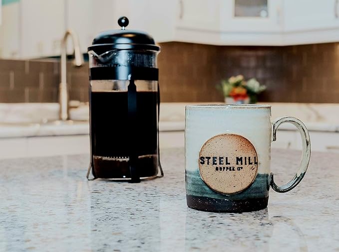 Steel Mill Coffee Co. White Chocolate Raspberry Truffle Flavored Coffee - 2 LB Ground, Medium Roast, 100% Arabica, Vegan, Gluten-Free, Sugar-Free