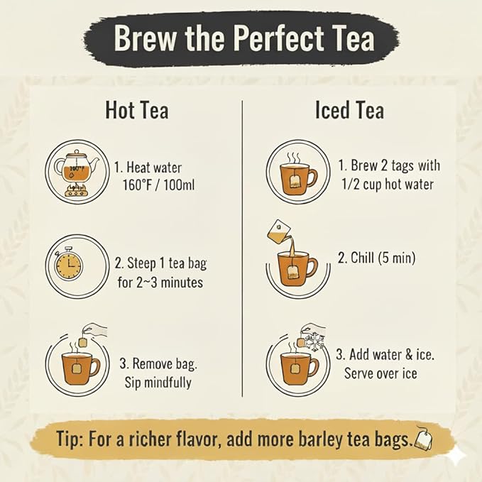 Damtuh Solomon’s Seal Tea – Roasted Herbal Tea, Smooth & Caffeine-Free, 40 Tea Bags (1.5g each)