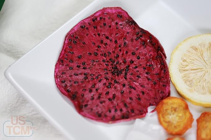 USTCM JoyFull Mixed Fruit Infusions Fruit Tea Single Pack All Natural Dried Fruits Mixed Flavors Make Perfect Tea! 15g (Red Dragon Fruit, Lemon, Kumquat, Pack of 3)