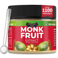 Monk Fruit Sweetener No Erythritol (25X Sweeter Than Sugar) Zero Calories, Zero Glycemic, Non-GMO, No Fillers - Monk Fruit Extract (7% Mogroside V) by Transparency Foods (6oz, 1133 servings)