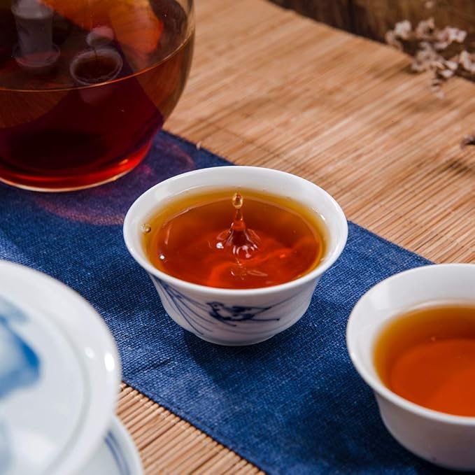 ChaWuWarmSun [C] FengQing DianHong Black Tea,8.8oz/250g,Loose Leaf,YunNan Big Leaf Arbor Tea.