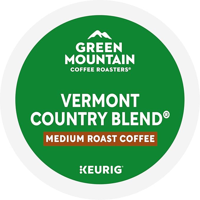 Green Mountain Coffee Roasters Vermont Country Blend Keurig Single-Serve K-Cup Pods, Medium Roast, 96 Count