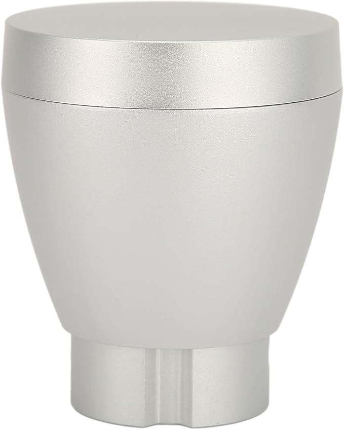 60g Reusable Aluminium Alloy Coffee Grinder Bean Bin (Silver)