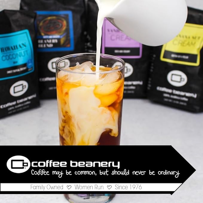 Chocolate Peanut Butter Cup by Coffee Beanery | 12oz Flavored Whole Bean Medium Roast Coffee | 100% Specialty Arabica Gourmet Whole Beans