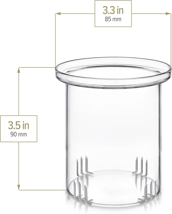 Teabloom Replacement Loose Tea Glass Infuser for Teabloom Blossoms Glass Teapot - Spare Part