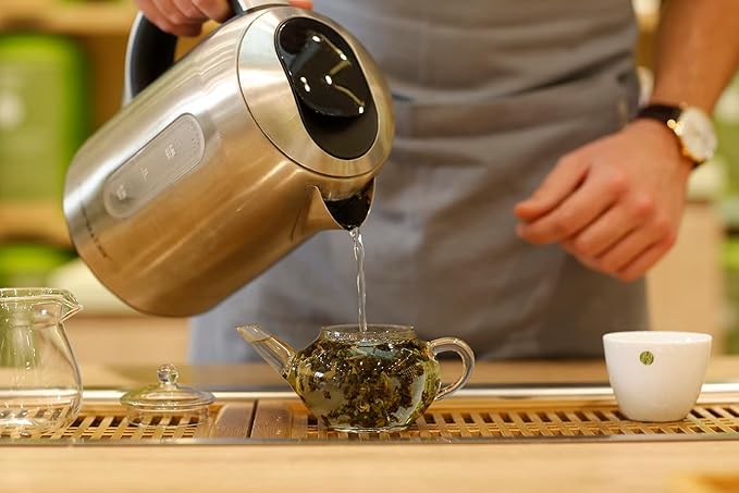 Palais des Thés Caffeine-Free Tea - L'Herboriste N°108 Organic Relaxation Herbal Blend with Lemon Verbena, Orange & Mint - Premium Tea Bags, Serves 20 Cups