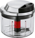 Rosle Manual Pull-Start Food Processor Multi Cutter & Salad Spinner Basket