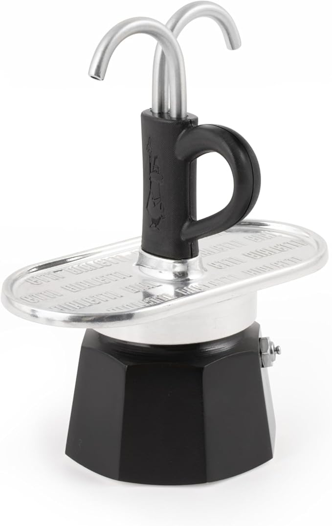 Bialetti Mini Express Stovetop espresso percolator, 2-Cup, Aluminum