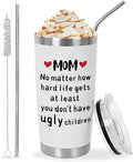 Best Mom Gifts from Son, Daughter, Inspirational Gift for Her Women Christmas Mothers Day Gifts Ideas Thank You Present - 20 OZ Travel Coffee Tumbler