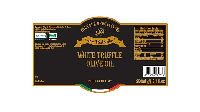 La Rustichella White Truffle Flavoured Olive Oil