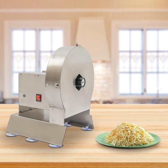 Electric Vegetable Slicer 2 IN 1 Manual Electric Slicer Machine 0-12mm Thickness Adjustable Commercial Cabbage Shredder Machine Cucumber Slicer Electric 0nion Slicer Apple Cutter Slicer