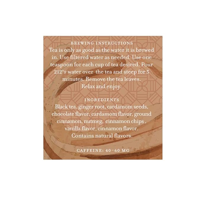 Harney & Sons Chocolate Chai Supreme, Loose Tea, 4 ounce