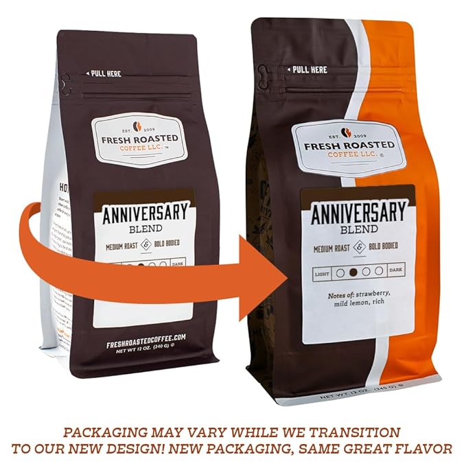 Fresh Roasted Coffee, Coffiend, 12 oz, Med-Dark Roast, Kosher, Ground