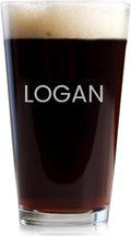 Lifetime Creations Engraved Personalized Name Pint Glass - Custom 16 oz Beer Glass Etched with Name, Made in USA