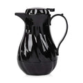 OCS Parts Easy Pour Thermal Coffee Carafe | 8-Inch Insulated Hot and Cold Beverage Pitcher Server for Coffee, Tea, Hot Chocolate and Water with Colored Tags for Easy Idenfication | 20-Ounce | Black