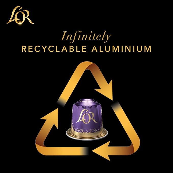 L'OR Coffee Pods, 10 Count Chateau Medium Roast Blend, Single-Serve Aluminum Coffee Capsules Compatible with the L'OR BARISTA System, 10 count (Pack of 1)