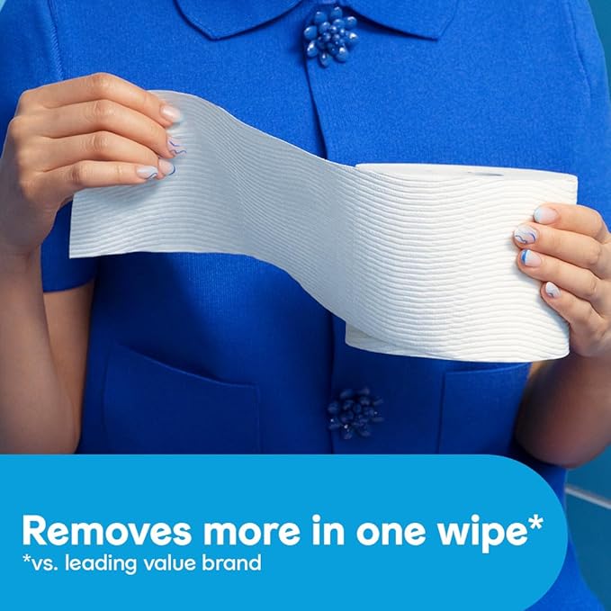 Cottonelle Ultra Clean Toilet Paper with Active CleaningRipples Texture, Strong Bath Tissue, 32 Family Mega Rolls = 176 Regular Rolls (8 Packs of 4)