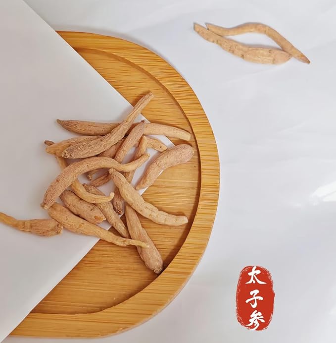 Radix Pseudostellariae-Pure and Natural Herbal Tea -Chinese herbal medicine- 太子参3.53oz/100g (Radix Pseudostellariae)