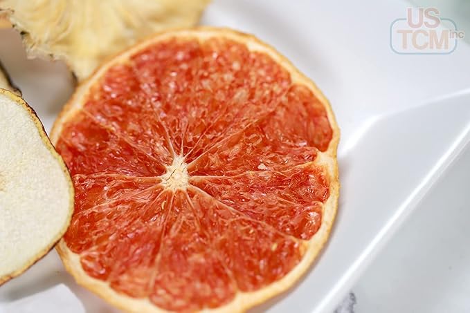 USTCM JoyFull Mixed Fruit Infusions Fruit Tea Single Pack All Natural Dried Fruits Mixed Flavors Make Perfect Tea! 15g (Pineapple, Snow Pear, Grapefruit, Pack of 3)