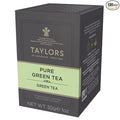 Taylors of Harrogate Pure Green Tea Individually Wrapped Bags, 20 Count (Pack of 6), Delicate, Mellow and Crisp, Caffeinated, Enjoy Hot or Iced, 120 Teabags Total