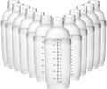 12 Pcs Plastic Cocktail Shakers, 700 ml/23.7 oz Drink Mixers with Scales & Strainers, Bar Mixing Tools, Mix Drinks for Bars, Restaurants, Tea Shops, and Home Use (700 cc/ 24 oz)