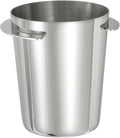 uxcell 53mm Coffee Grinder Powder Cup, Stainless Steel Espresso Coffee Powder Feeder, Espresso Coffee Machine Tools for Coffee Tamper (Silver)