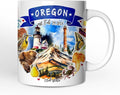 OrnamentallyYou Artistic Oregon State Themes and Landmarks Mug