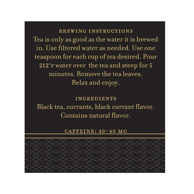 Harney & Sons Black Currant Loose Leaf Tea, 4 ounce tin