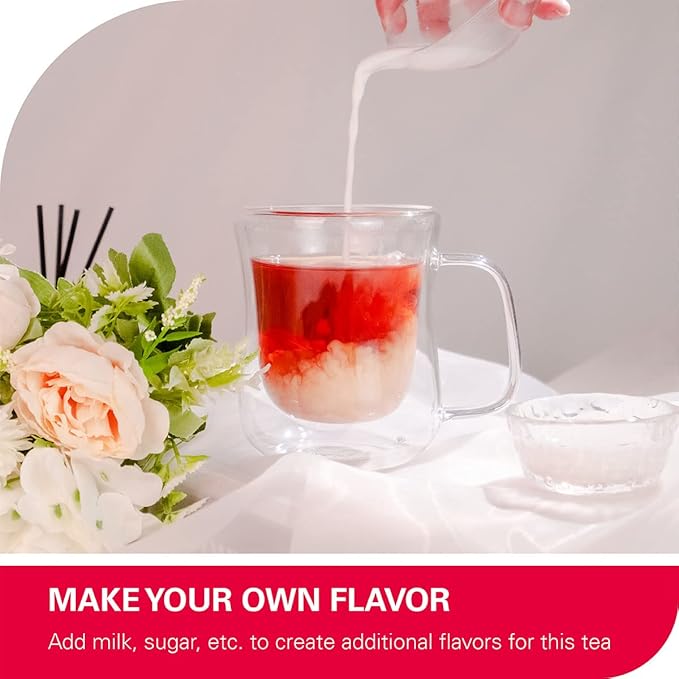 WT WEETEE Organic Black Tea Bags, Organic Black Tea 100 Count, Antioxidant, Caffeinated | Resealable Kraft Bag | Brew Hot or Iced