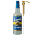Torani Sugar Free Peppermint Coffee Syrup, Flavored Syrup for Drinks, Zero Calorie, Pump Included, 25.4 Fl Oz