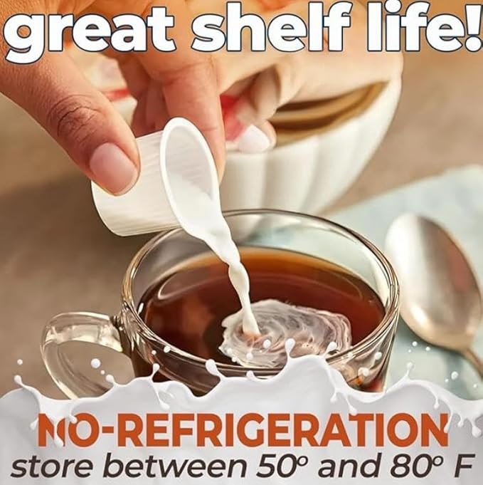 Variety Pack Creamers Liquid Creamer Singles | Gift Assortment Box | Coffee Cream, Half & Half, Original, Irish Creme, Italian Sweet Creme & Chocolate Caramel - No Refrigeration - Box Of 30, As gift 25 Plastic Stirriers