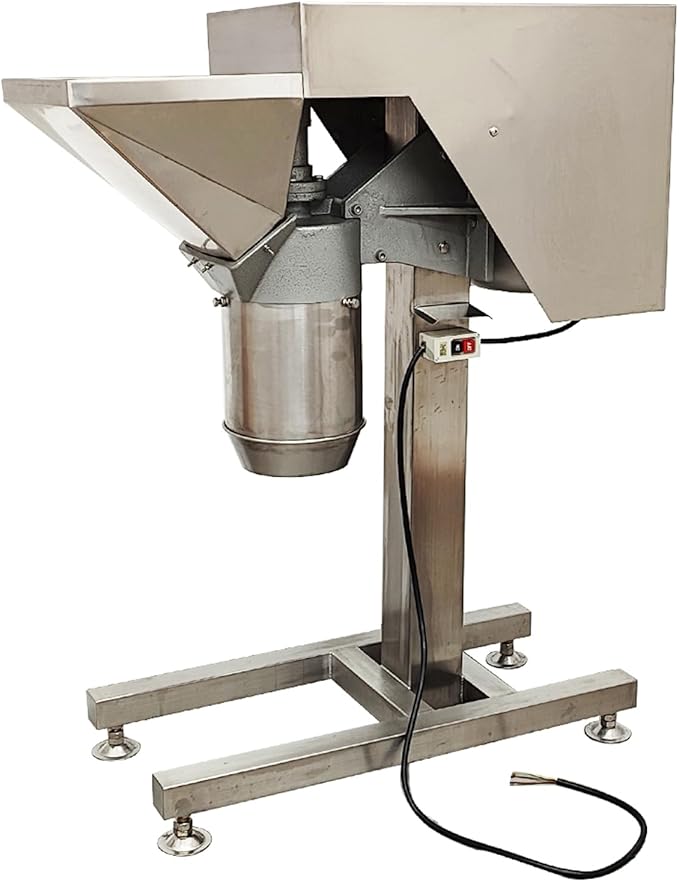 220V 2200W Commercial Food Crusher Electric Food Shredder Stainless Steel Food Grinder Chopper Mixer for Meats Vegetables Fruits Ice